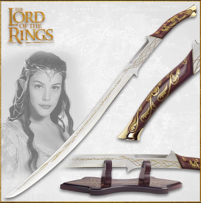 The Lord Of The Rings Hadhafang Sword of Arwen, Display Stand, UC1298 (image for) The Lord Of The Rings Hadhafang Sword of Arwen, Display Stand, UC1298
