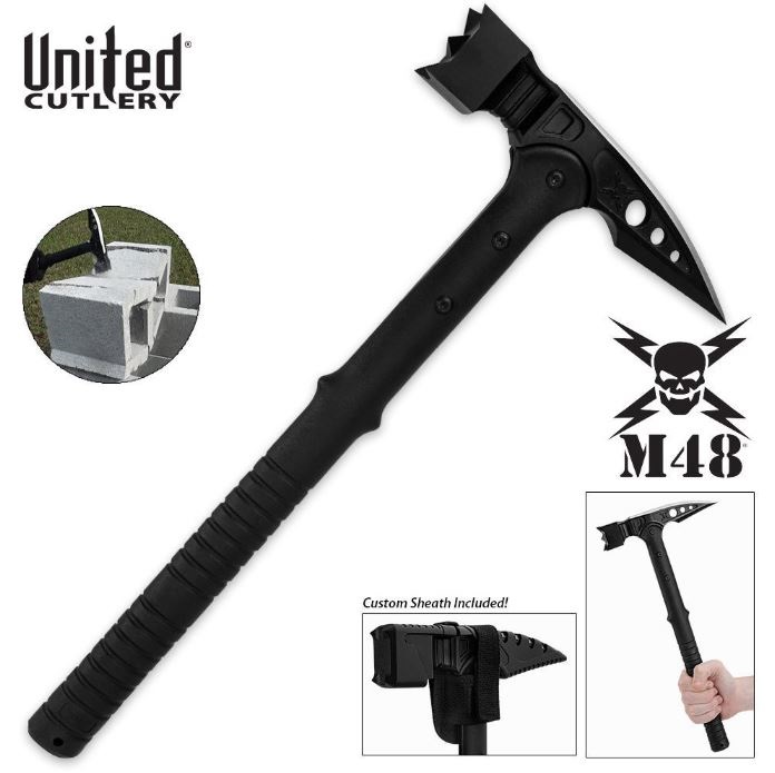 UC M48 Tactical War Hammer, Nylon Sheath, UC3069