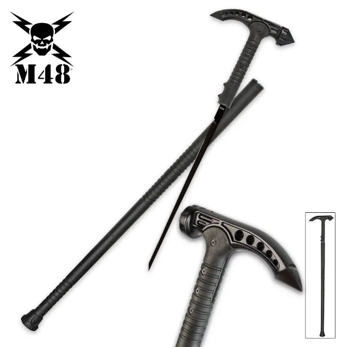 UC M48 Breacher Sword Cane, SK5 Carbon, UC3138