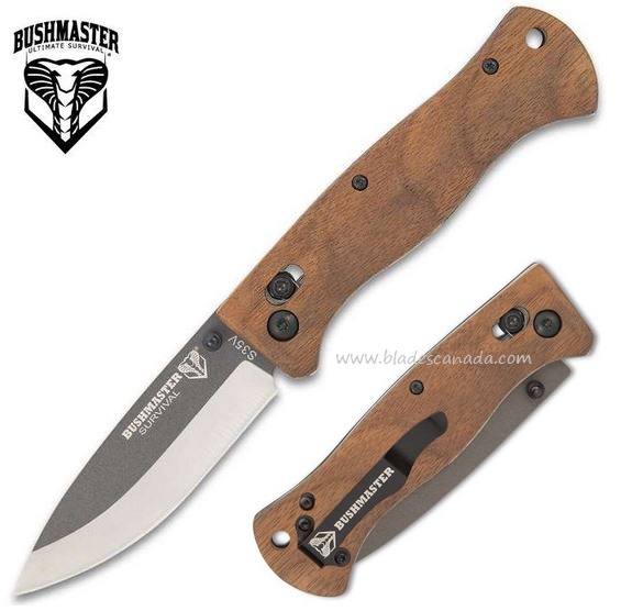 UC Bushmaster Explorer Folder, S35VN Steel, UC3441 - Click Image to Close