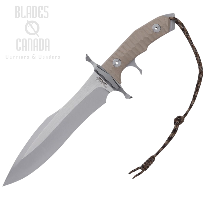 UC Rambo Last Blood Hearstopper Knife, Micarta Handle, w/Leather Sheath, UC3461 UC Rambo Last Blood Hearstopper Knife, Micarta Handle, w/Leather Sheath, UC3461