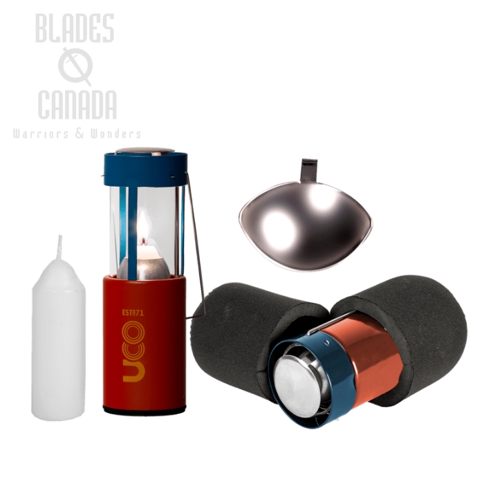 UCO Original Candle Lantern Kit, Powder Coated Terrafirma, L-C-KIT TERRAFIRMA