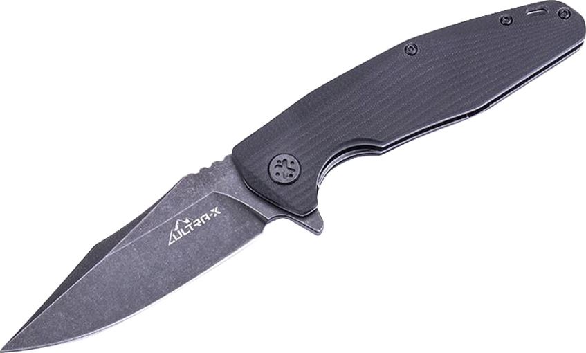 Ultra-X Hugger 440C Black Stonewash - Black HK210H