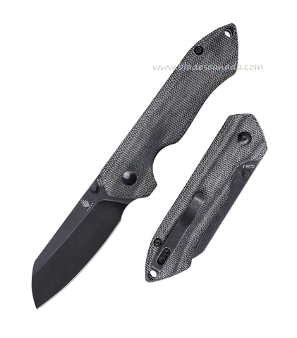 Kizer Guru Folding Knife, 154CM Black, Micarta Black, V3504C1
