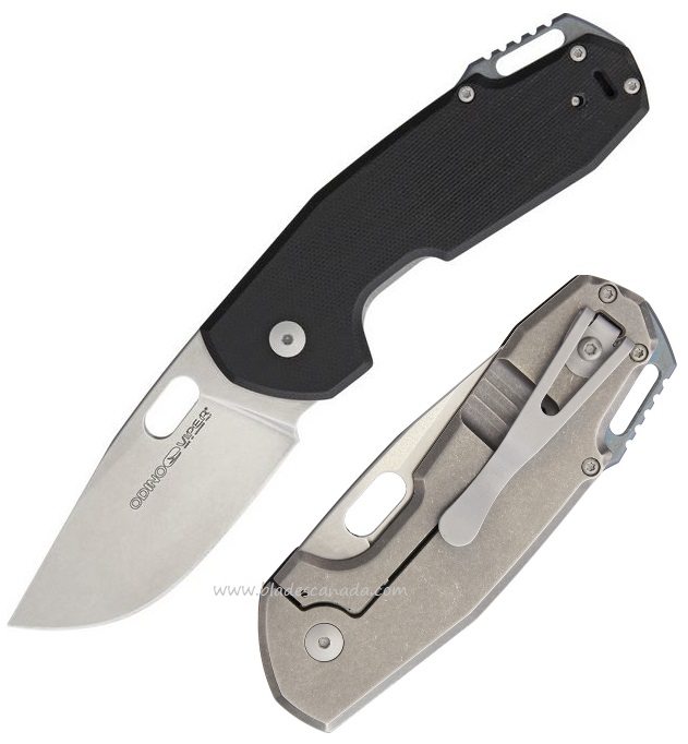 Viper Italy Knives Odino Framelock Folder, N690Co, G10/Titanium Handle, V5918GB