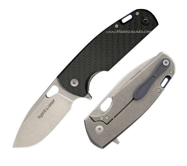 Viper Kyomi Flipper Framelock Knife, N690 SW, Carbon Fiber/Titanium, V5940FC