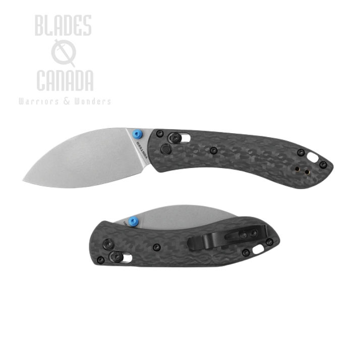 Vosteed Mini Nightshade Shilin Cutter Folding Knife, S35VN, Carbon Fiber, A0203