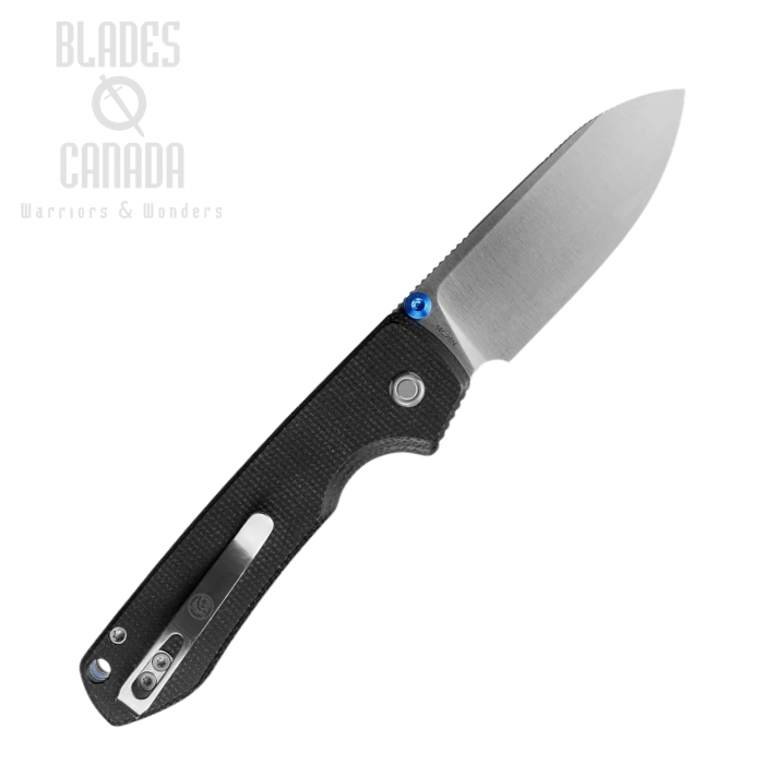(image for) Vosteed Raccoon 2.0 Top Liner Lock Folding Knife, 14C28N, Micarta Black, A2903