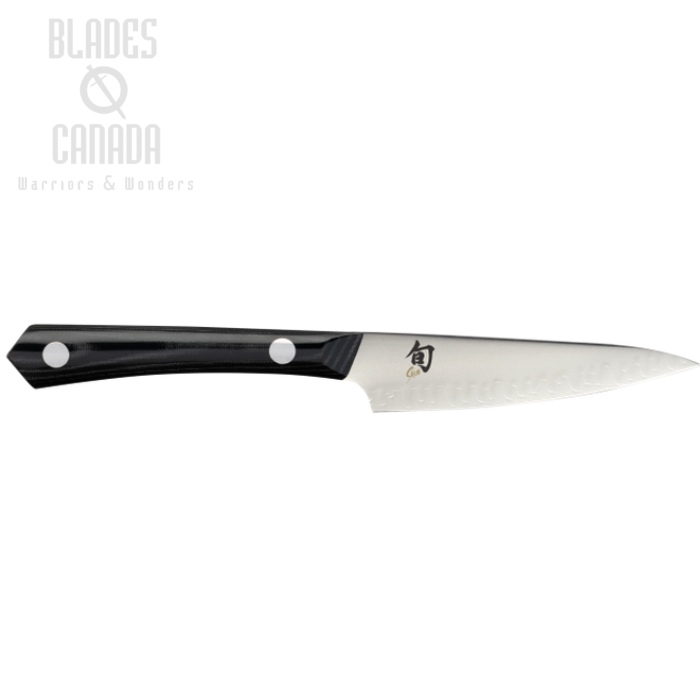 Shun Narukami Paring Knife, Blue II Carbon Steel, Micarta Black, VSC0700