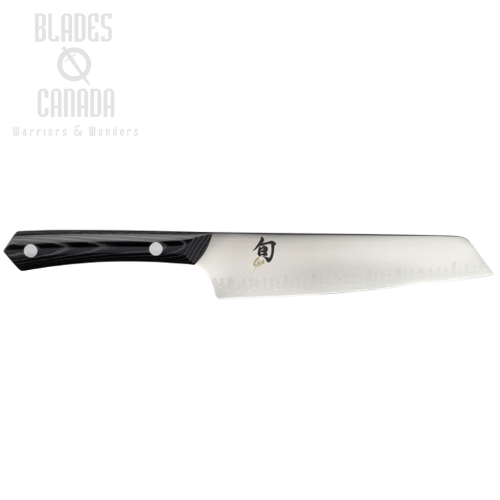 Shun Narukami Chef's Knife, 3 Layer Steel 6.5", Micarta Black, VSC0707