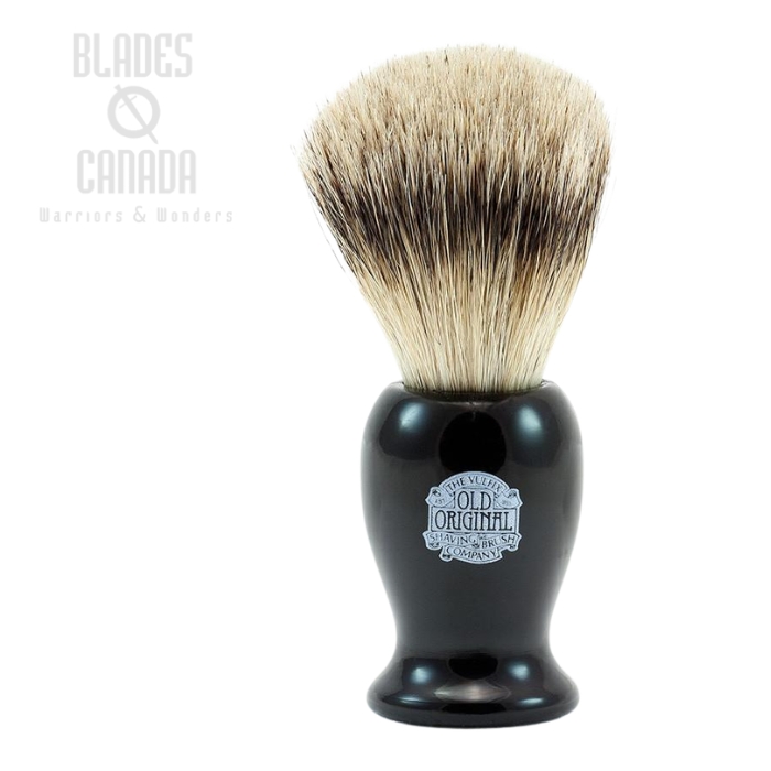 (image for) Progress Vulfix Super Badger Shaving Brush Medium, Black, 660MEDB