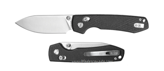 Vosteed Raccoon Folding Knife, 14C28N, Micarta Black, RCCB32VTML Vosteed Raccoon Folding Knife, 14C28N, Micarta Black, RCCB32VTML