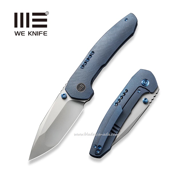 WE Knife Trogon Framelock Folding Knife, CPM 20CV, Titanium, 22002B-1