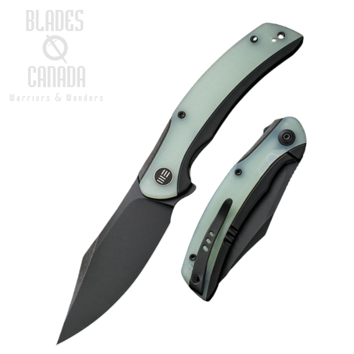 WE Knife Snick Flipper Framelock Knife, CPM 20CV, Titanium/G10, 19022F-4