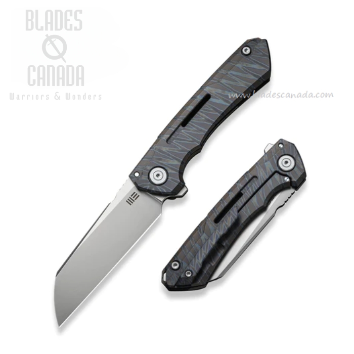 WE Knife Mini Buster Flipper Framelock Knife, CPM 20CV, Titanium, 2003C