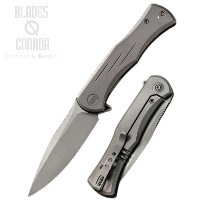 WE Knife Primoris Flipper Framelock Knife, CPM 20CV, Titanium, WE20047A-1 WE Knife Primoris Flipper Framelock Knife, CPM 20CV, Titanium, WE20047A-1