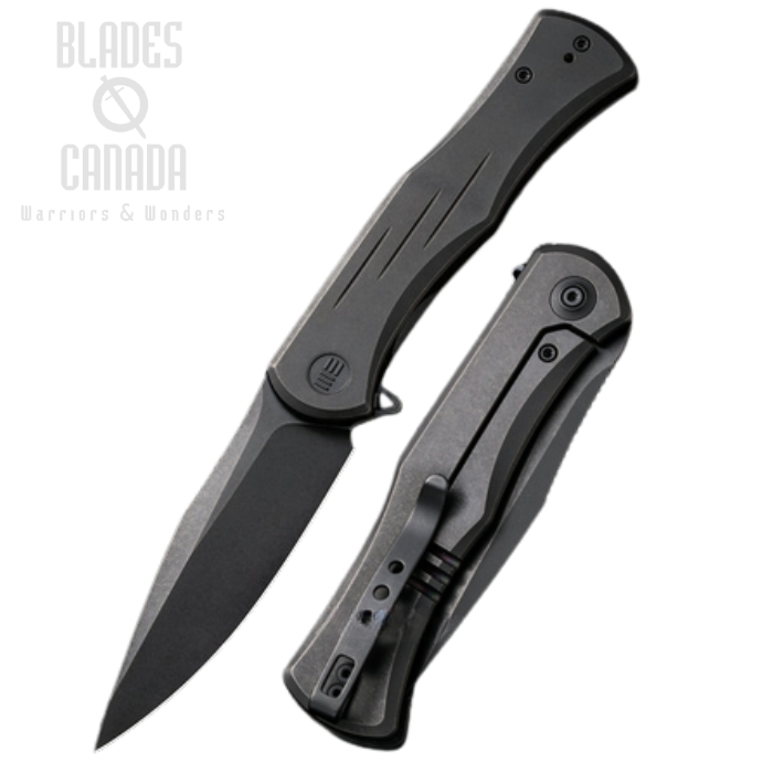 WE Knife Primoris Flipper Framelock Knife, CPM 20CV, Titanium, 20047A-3