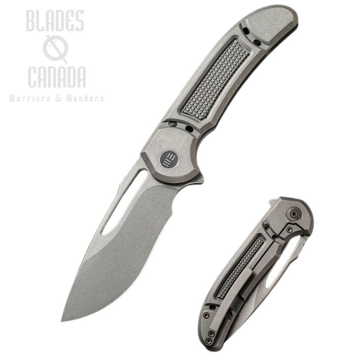 WE Knife Minax Flipper Framelock Knife, CPM 20CV, Titanium SW, WE2007B WE Knife Minax Flipper Framelock Knife, CPM 20CV, Titanium SW, WE2007B