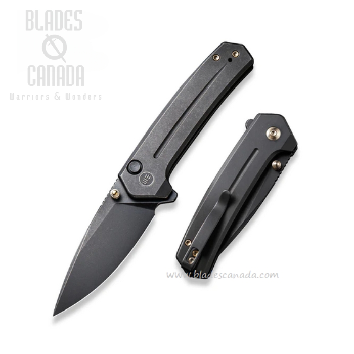 WE Knife Culex Flipper Folding Knife, CPM 20CV Black, Titanium Black, 21026B-2 WE Knife Culex Flipper Folding Knife, CPM 20CV Black, Titanium Black, 21026B-2