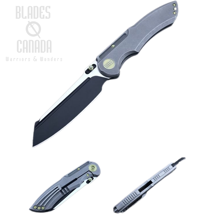 We Knife 620G Framelock Folding Knife, M390 Two-Tone, Titanium Grey, WE620G (image for) We Knife 620G Framelock Folding Knife, M390 Two-Tone, Titanium Grey, WE620G
