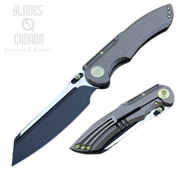 We Knife 620I Framelock Folding Knife, M390 Two-Tone, Titanium Bronze, WE620I (image for) We Knife 620I Framelock Folding Knife, M390 Two-Tone, Titanium Bronze, WE620I