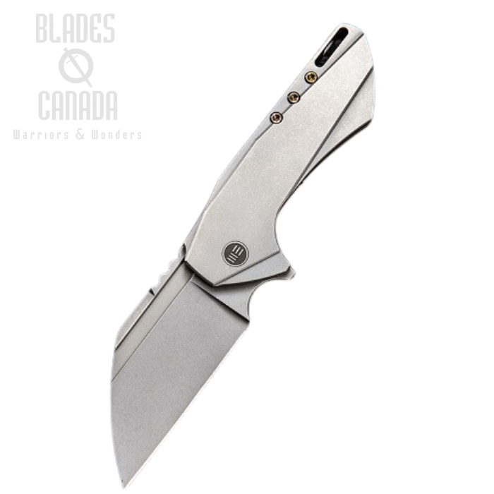 (image for) WE Knife Roxi Framelock Folding Knife, M390, Titanium Grey, 820A