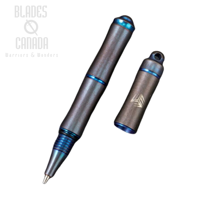 WE Knife TP-04A Syrinx Pen, Titanium Blue, TP-04A