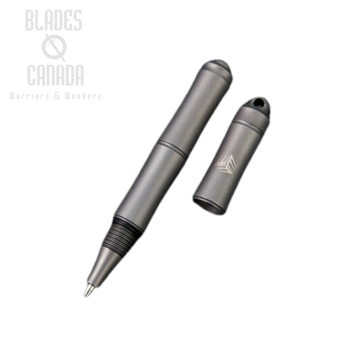 WE Knife TP-04B Syrinx Pen, Titanium Gray, TP-04B