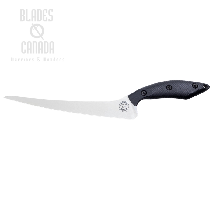 (image for) White River Step-Up Fillet Knife, CPM S35VN 8.5", G10 Black, Kydex Sheath, WRSUF8-GBL