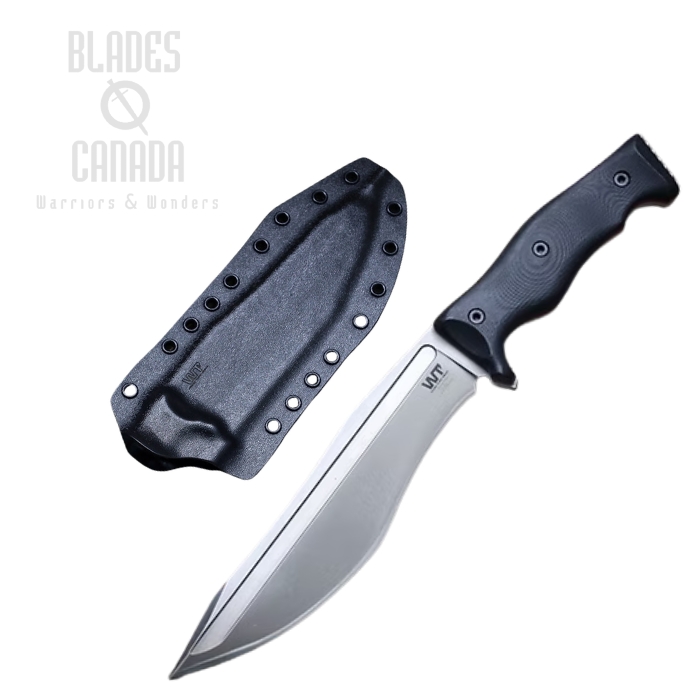 (image for) Work Tuff Gear Little Evil Fighter-Gen 2 Fixed Blade Knife, K329 Satin, G10 Black, Kydex Sheath