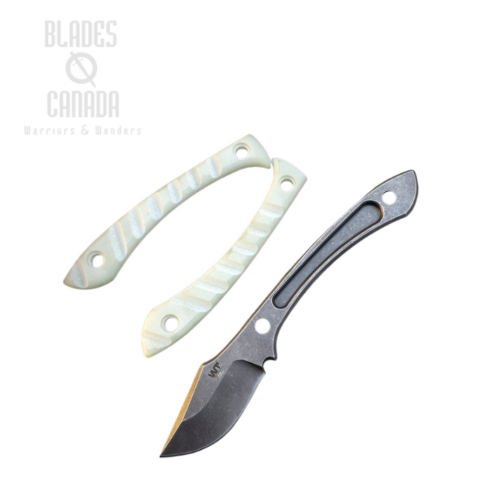 Work Tuff Gear Lightfoot Fixed Blade Knife, K329 Dark Washed, G10 Jade, Kydex Sheath (image for) Work Tuff Gear Lightfoot Fixed Blade Knife, K329 Dark Washed, G10 Jade, Kydex Sheath