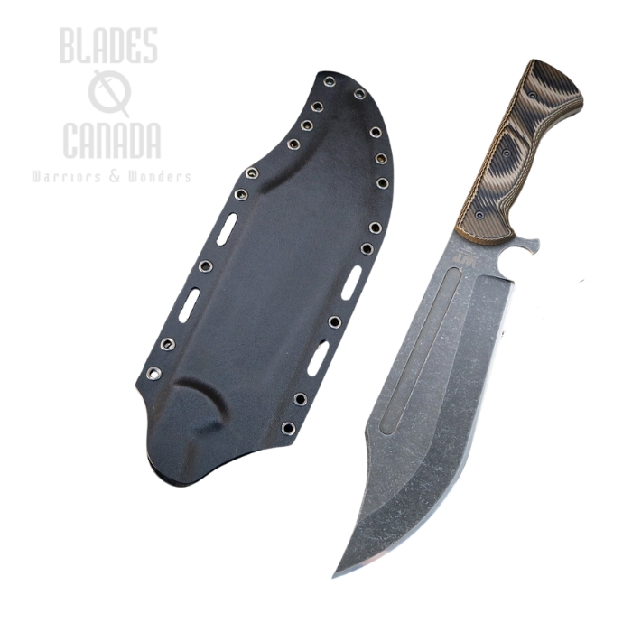 Work Tuff Gear V44X Fixed Blade Knife, SK85 Dark Wash, G10 Pit Viper, Kydex Sheath (image for) Work Tuff Gear V44X Fixed Blade Knife, SK85 Dark Wash, G10 Pit Viper, Kydex Sheath