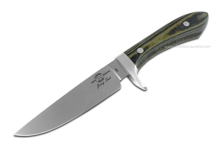 White River Sendero Classic Fixed Blade Knife, CPM S35VN, Micarta Black/OD, WRJF-SC-LBO - Click Image to Close