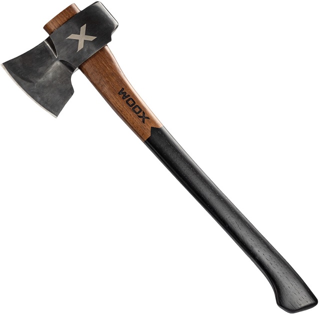 WOOX Forte Heavy Duty 22" Axe, 1060HC Black, American Hickory Handle, WXA00301