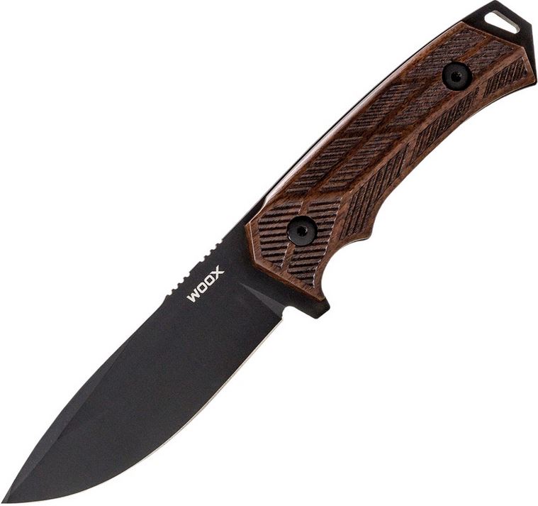 WOOX Rock 62 Fixed Blade Knife, Sleipner Steel, Walnut Handle, WXK00102