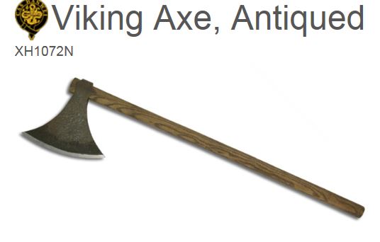 Hanwei Viking Axe Antiqued, XH1072N
