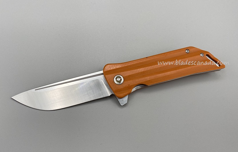 YOBO T18105O 'The Meg' Satin VG-10 Folder - Orange G10