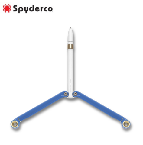 Spyderco BaliYo Heavy Duty Pen, White/Blue, YUS107