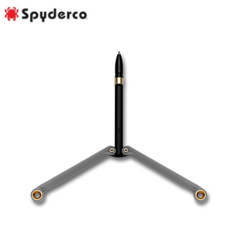 Spyderco BaliYo Heavy Duty Pen, Black/Grey, YUS114