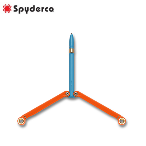 Spyderco BaliYo Heavy Duty Pen, Orange/Blue, YUS116