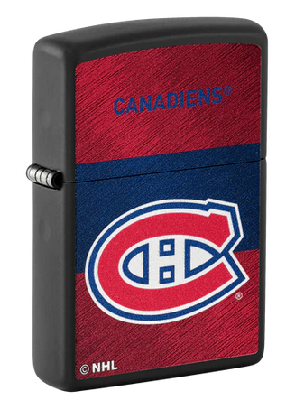 Zippo NHL 218 Montreal Canadiens Lighter, Metal Construction, 74222