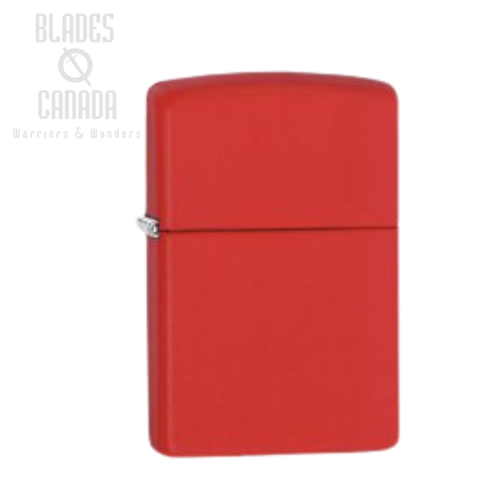Zippo Red Matte Lighter, 233