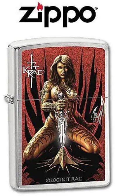 Kit Rae Zippo Aluen Lighter, ZIP24283