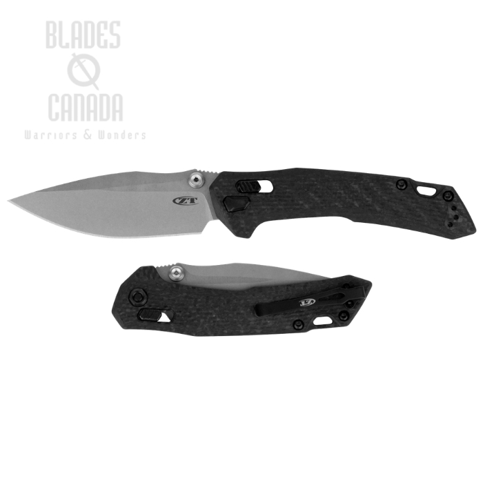 (image for) Zero Tolerance 0203 Duralock Folding Knife, M390 Working Finish, Carbon Fiber, ZT-0203CF