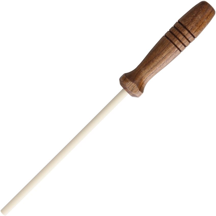 Arkansas AC48 Ceramic Sharpening Stick Long - Walnut - Click Image to Close