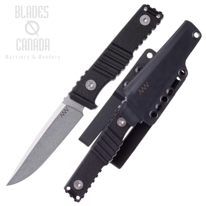 (image for) Acta Non Verba P150 Fixed Blade Knife, Sandvik, GRN Black, Kydex Sheath, ANVP150-001