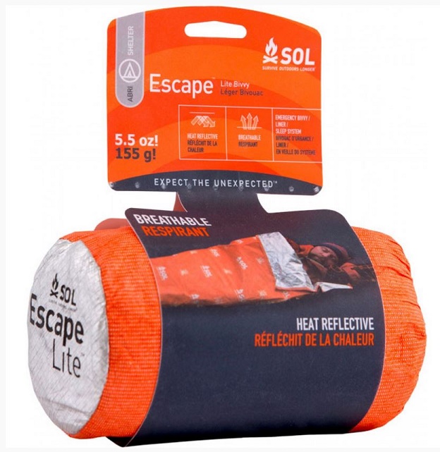 Survive Outdoors Longer SOL Escape Lite Bivvy - Orange - Click Image to Close