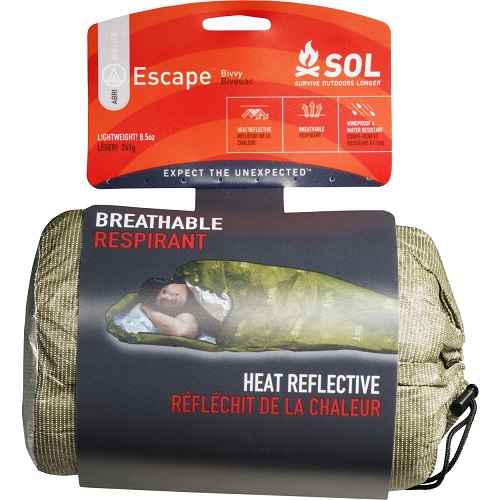 Survive Outdoors Longer SOL Escape Bivvy - OD Green - Click Image to Close