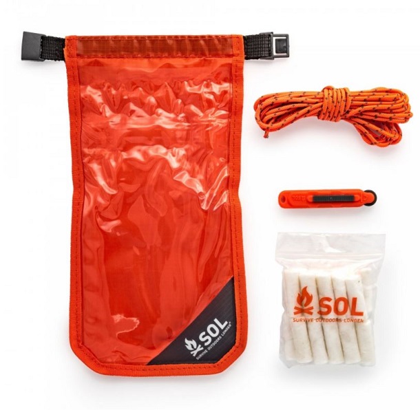 Survive Outdoors Longer SOL Fire Lite Kit in Dry Bag