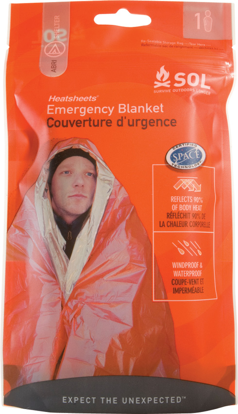 Survive Outdoors SOL Emergency Blanket [1 Person]